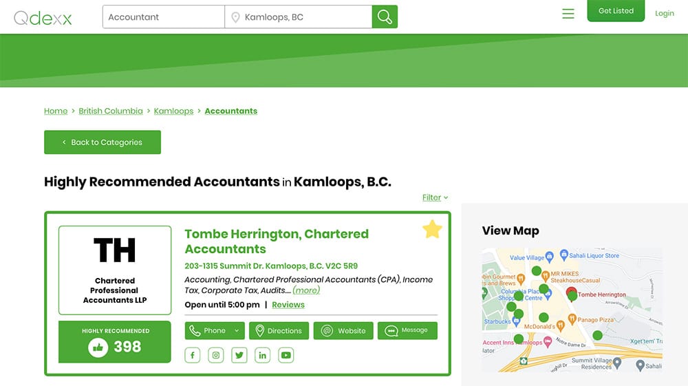 Qdexx-ListingPage Qdexx Listing Page